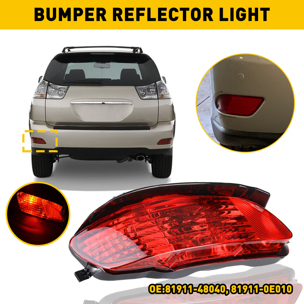 Rear Left Driver Side Marker Bumper Light For Lexus RX330 RX350 RX400H