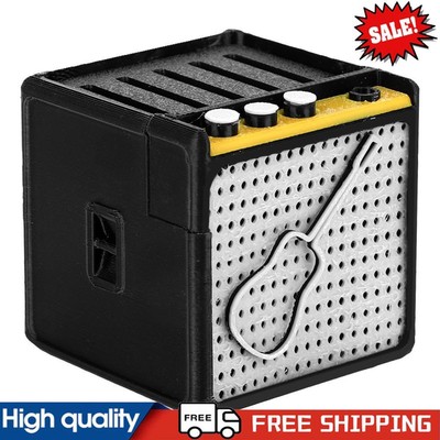Verstärker Lautsprecher Gitarre Plektrum Halter Box Organizer 3D gedruckt Plektrum Aufbewahrungsbox ~ G