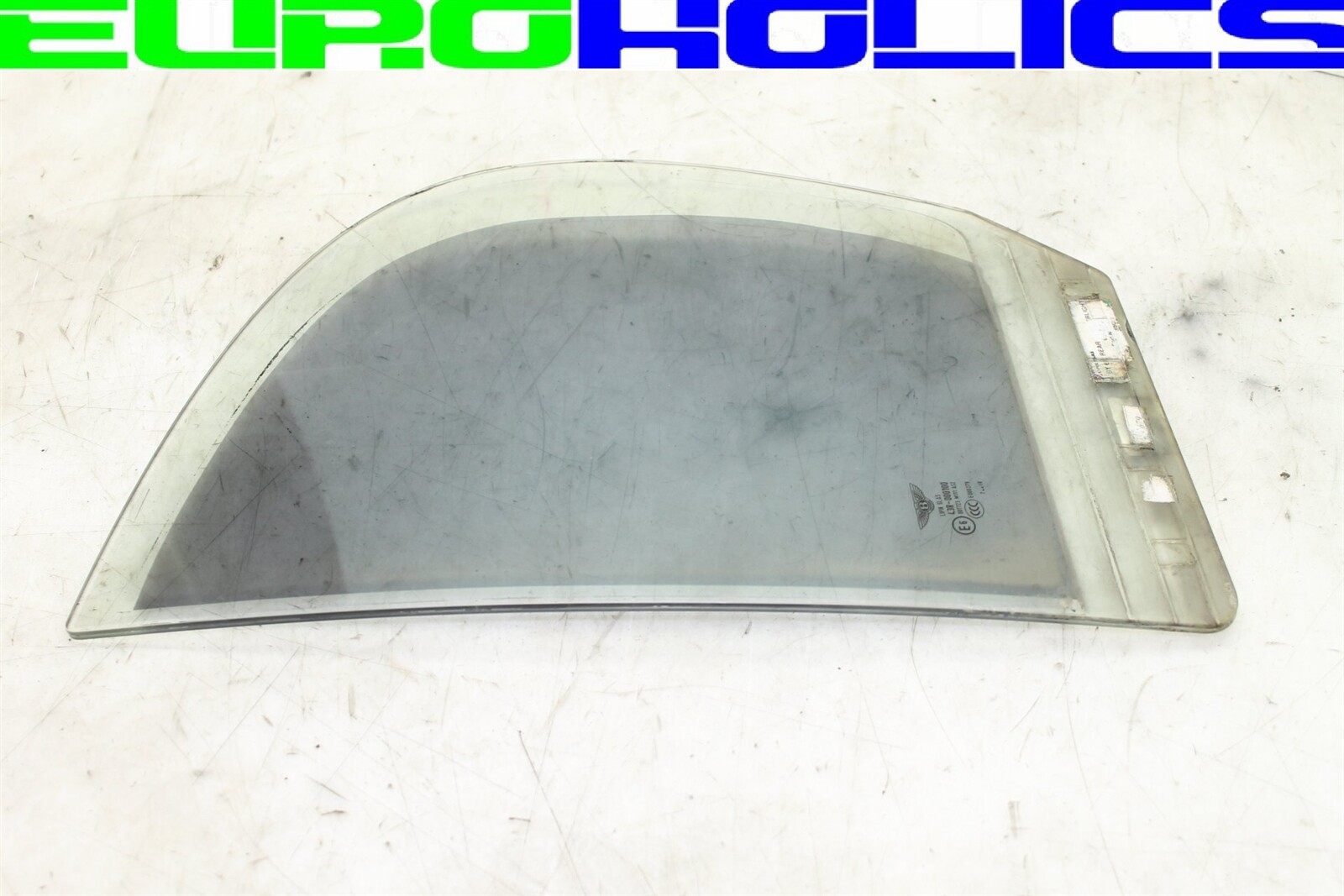OEM Bentley Continental Flying Spur 06-12 Left Rear Door Quarter Window Glass