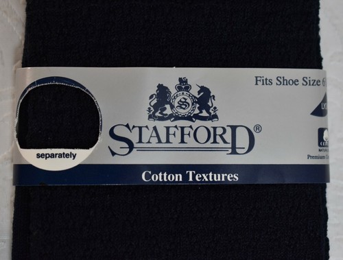 Vestido Stafford Calcetines Azul Marino Texturizado Para Hombre De Colección - Imagen 3 de 4