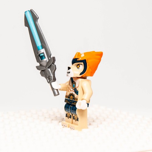 LEGO Chima Minifigure - Leonidas Lion w/ Sword (loc017) 70014 - Picture 5 of 9