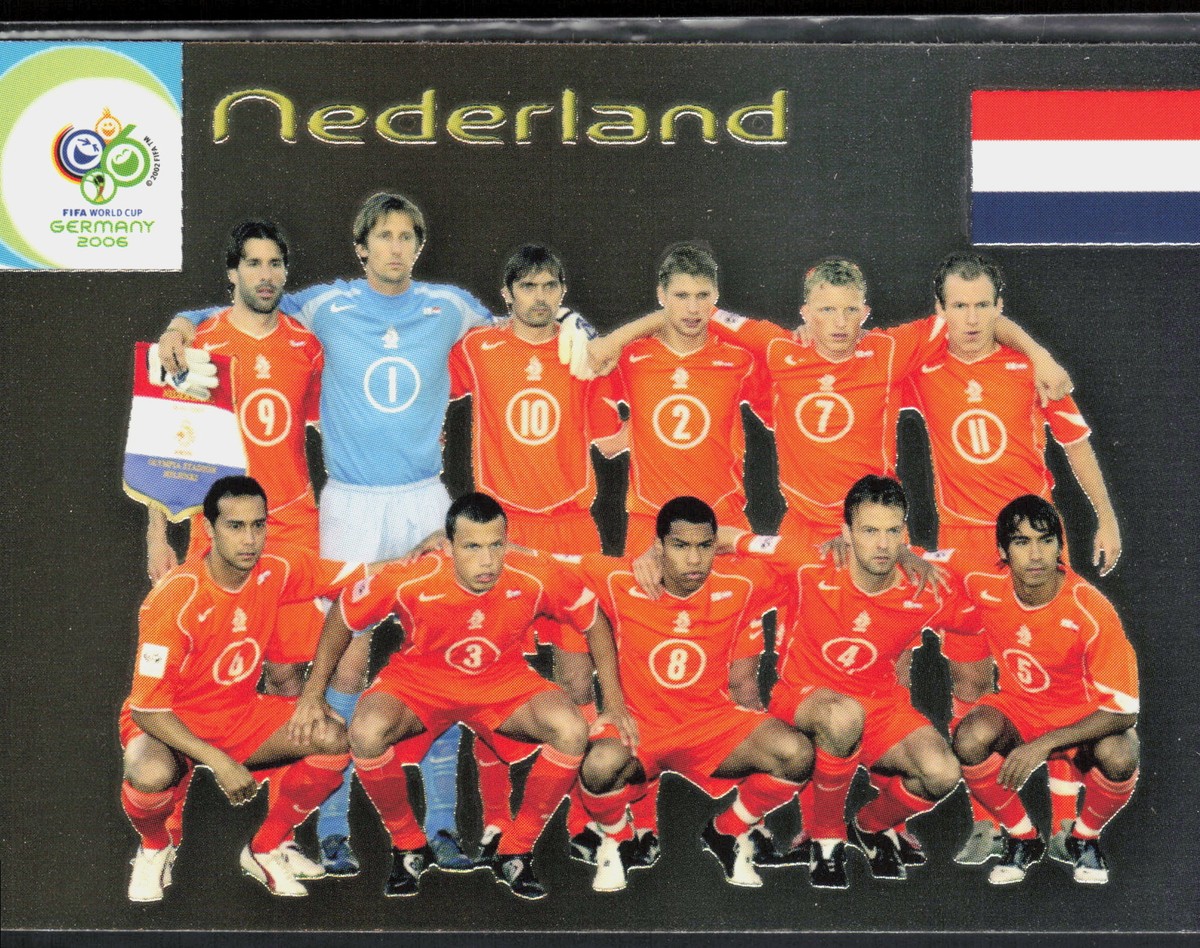 2006 Panini FIFA World Cup #25 Nederland | eBay