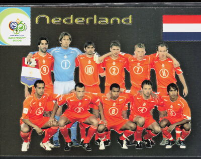 2006 Panini FIFA World Cup #25 Nederland | eBay
