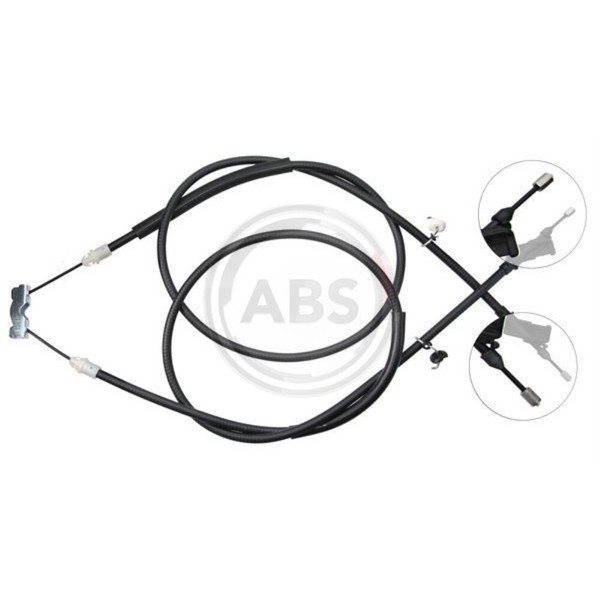 A.B.S. Handbremsseil Bremsseil FüR Ford Focus II Turnier Da_ FFS HCP DP-image