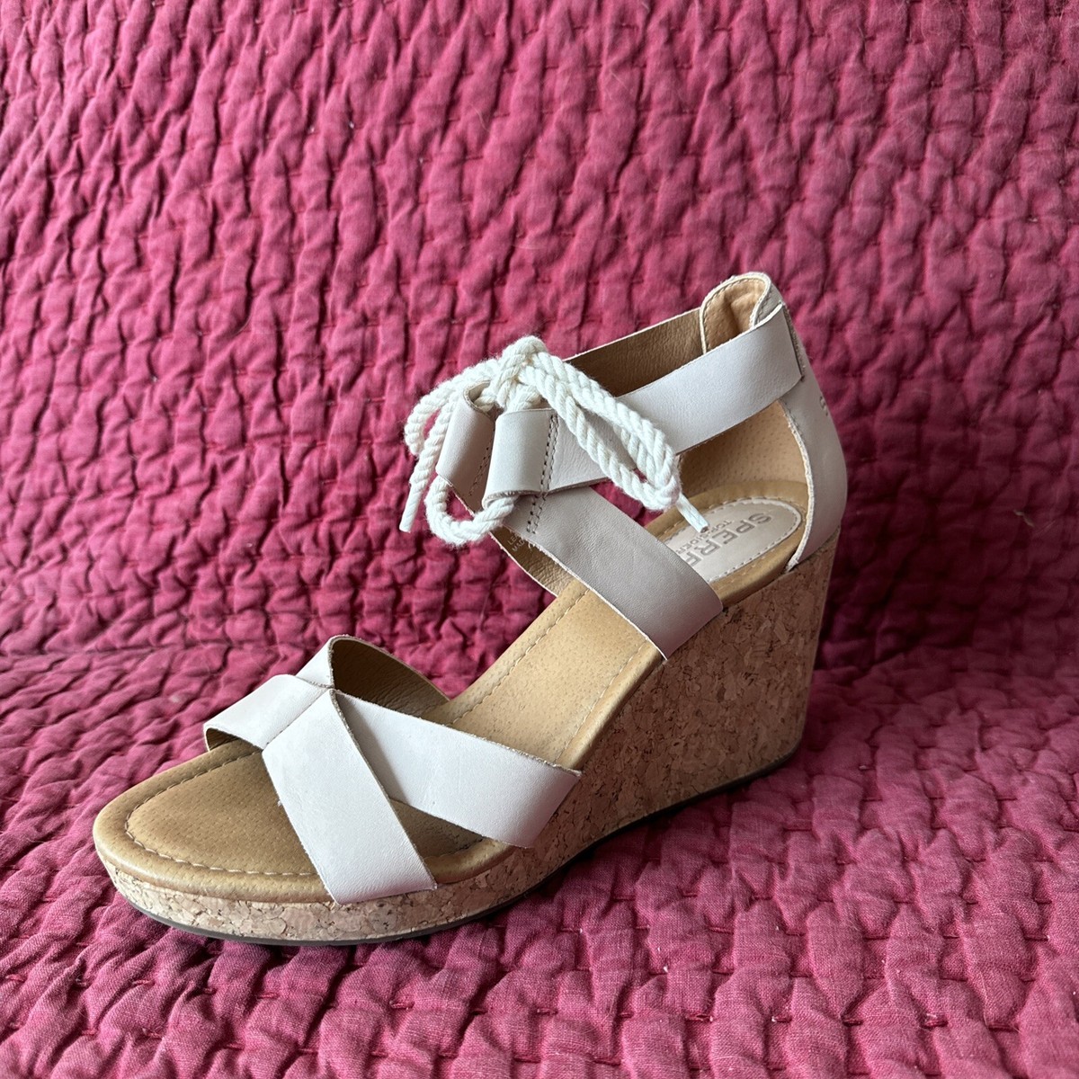 Womens Blush Wedges Sandals Kenneth Cole Card Wedge Sandals