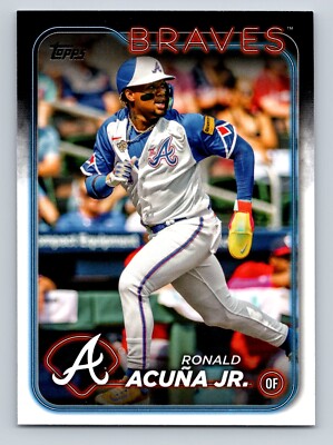 Ronald Acuna Jr. 2024 Topps #1 Atlanta Braves | eBay