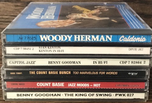 6 jazz swing cd bundle - Herman Basie Kenton Goodman - Picture 10 of 12