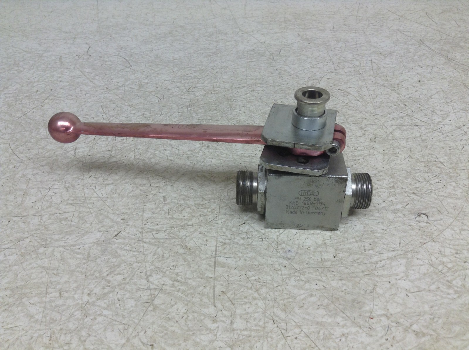 Hydac KHB16SR1134 PN 250 Bar Ball Valve KHB16SR1134 (TSC) eBay