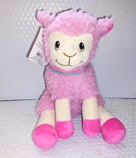 Progressive Plush COOPER LOU Lllama Pink Cream Fuzzy Soft 11in Plush 2019 NWT