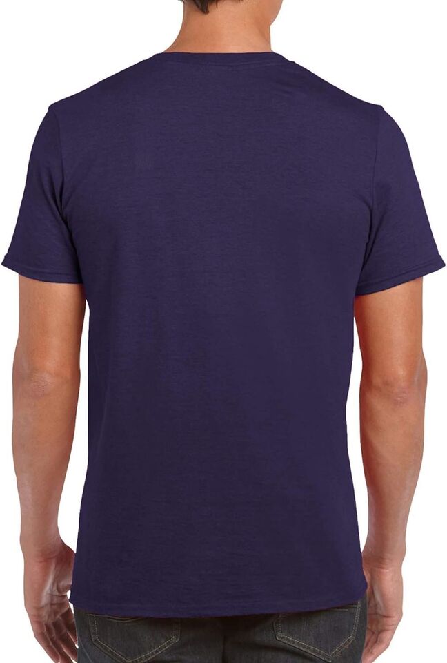 Gildan Adult Softstyle® 4.5 oz. T-Shirt 4XL BLACK | eBay