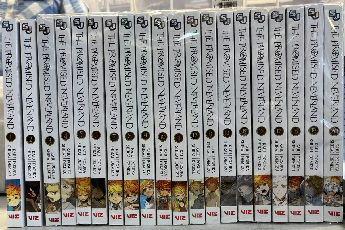 The Promised Neverland 1-20 Manga Set New English 10