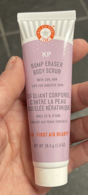 First Aid Beauty KP Bump Eraser Body Scrub 1.0 oz TRAVEL