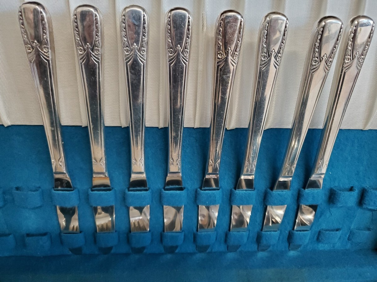WM Rogers Mfg Co Original Flatware Set Talisman (Silverplate, 1938