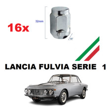 Kit 16 roues coniques DADI LANCIA FULVIA jantes alliage première série CROMOD...