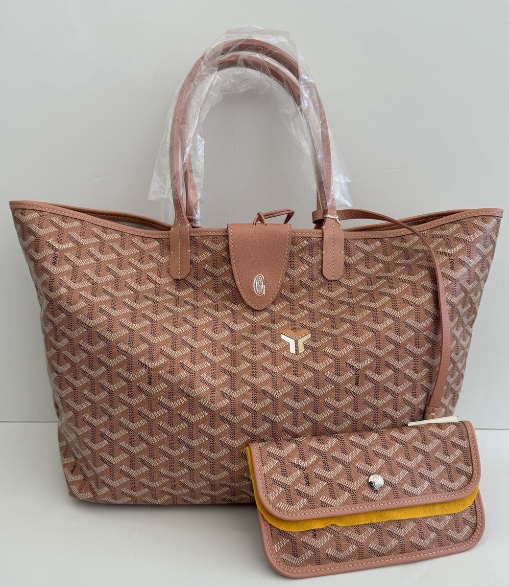 NWT GOYARD ST LOUIS PM LIMITED EDITION METALLIC PEARLY PINK SOLD NWT GOYARD ST LOUIS PM LIMITED EDITION METALLIC PEARLY PINK SOLD