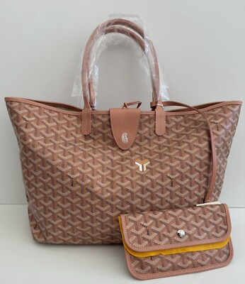 NWT GOYARD ST LOUIS PM LIMITED EDITION METALLIC PEARLY PINK SOLD