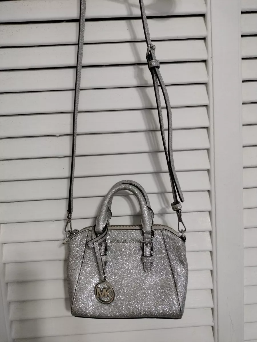Mk top glitter purse