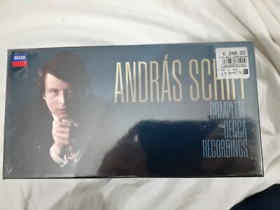 Andras Schiff - Complete Decca Recordings , Box mit 78 CDs , Neu in OVP