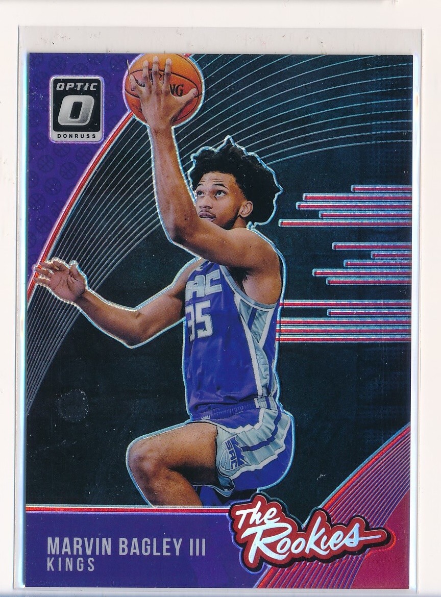 2018-2019 Donruss Optic Marvin Bagley RC The Rookies Card #2 Red Holo /99 Rookie