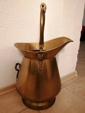 Antik Jugendstil Messing / Kupfer Bodenvase  Schirmst&auml;nder  Deko Vase Massiv
