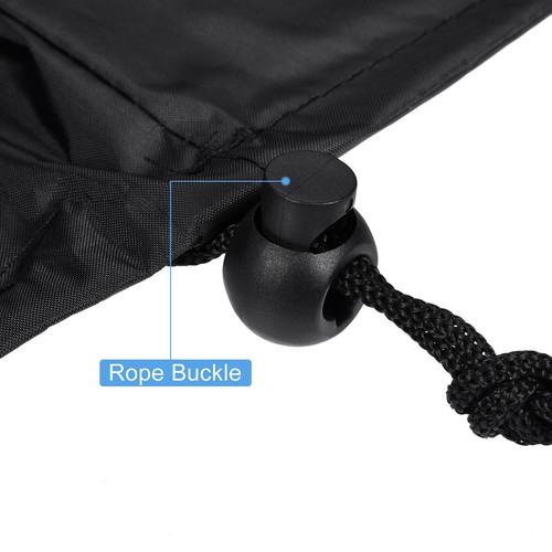 Housse anti-poussière universelle pour imprimante 16,9 x 16,9 x 12,6 pouces tissu Oxford noir antistatique - Photo 5/6