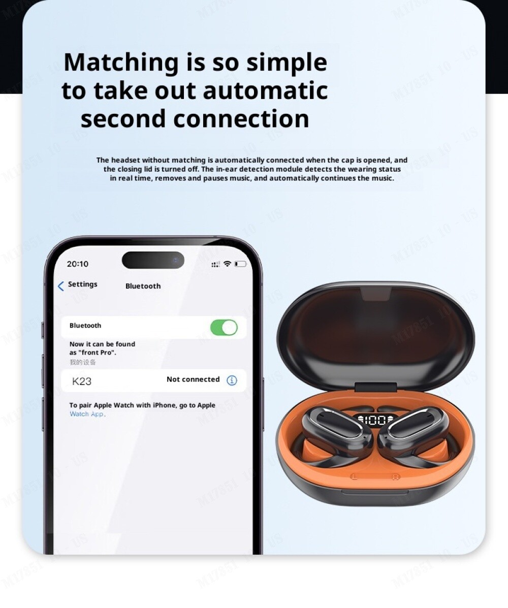 3D Surround Open OWS Bluetooth Headphones Surround Sound Quality