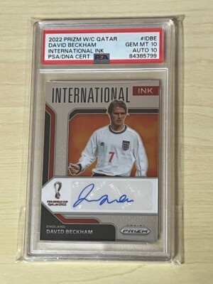 David Beckham ベッカム Panini Prizm AUTO David Beckham ベッカム Panini Prizm AUTO 2023-24 Panini Prizm EPL