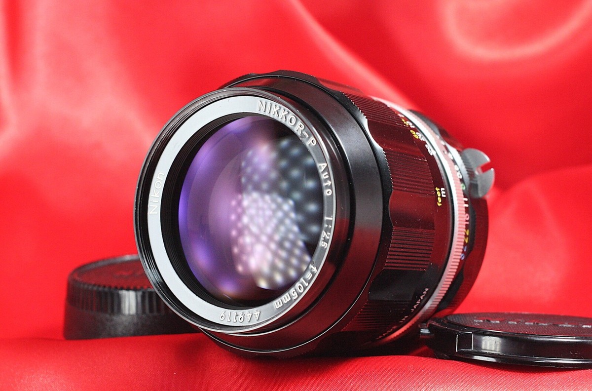 Nikon NIKKOR-P Auto 105mm f/2.5 Non-Ai [ Near Mint