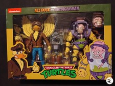 Teenage Mutant Ninja Turtles NECA Ace Duck and Mutagen Man (Cartoon)
