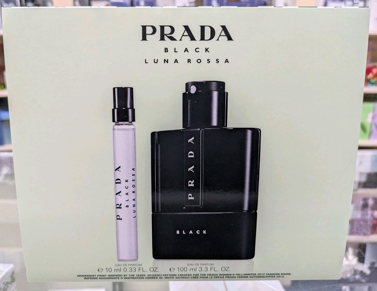 Prada Luna Rossa Black EDP 3.3oz-100mL Original & 100% Authentic