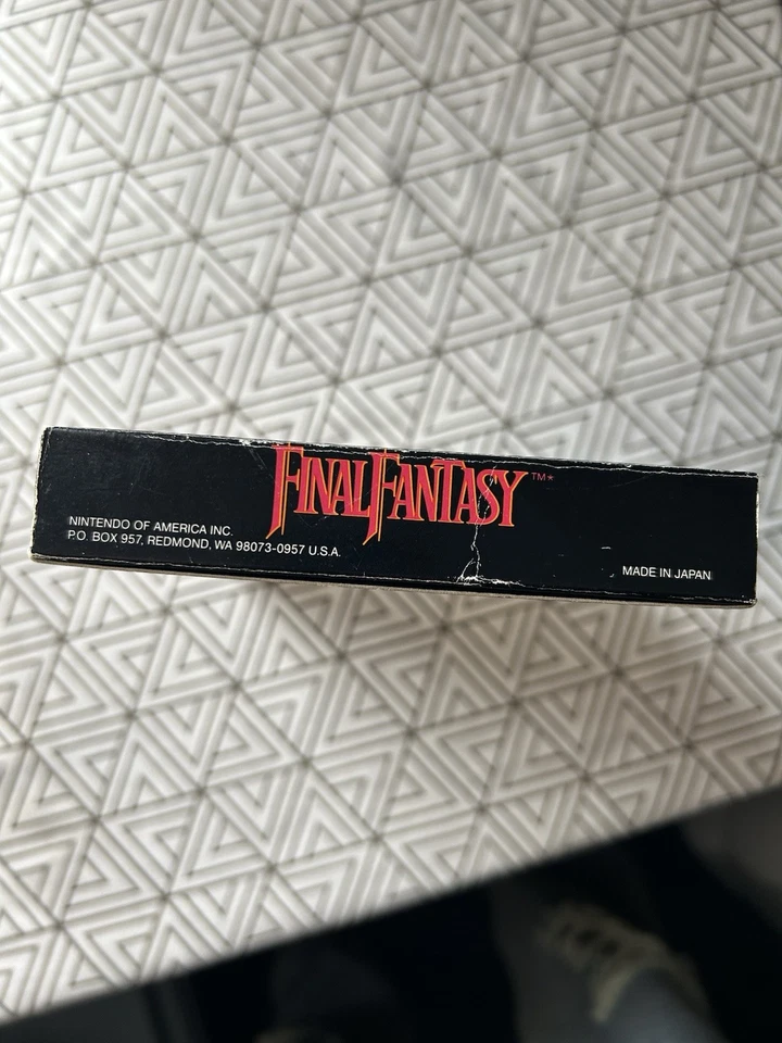 Final Fantasy NES Nintendo CIB con Manual, Mapas e Inserto Foto 3 de 4