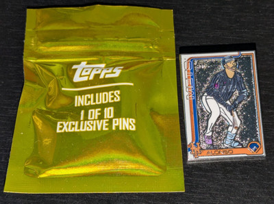 Pete Alonso New York Mets Topps Collector's Enamel Pin 2025 Topps