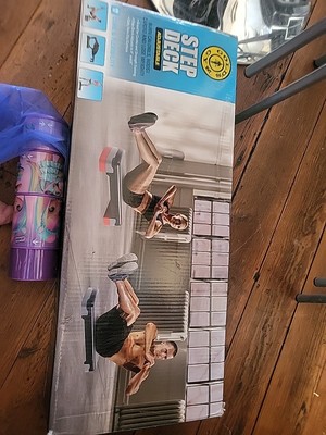 Gold's Gym Adjustable Step Deck, Home Gym Equipment, Home Fitness
