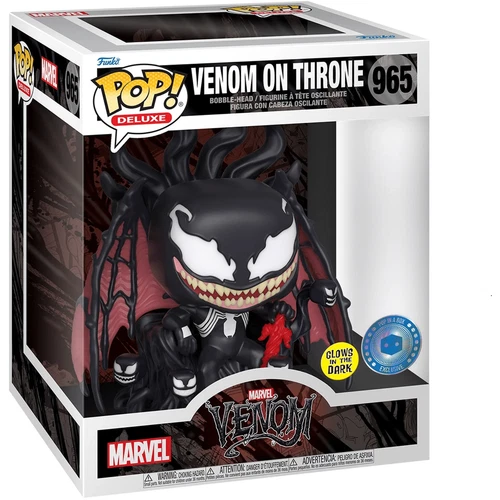 Funko POP! Veneno en el trono de lujo 6" 965 GITD PIAB exclusivo