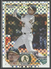 2023 Topps Chrome #199 Cal Stevenson X-Fractors