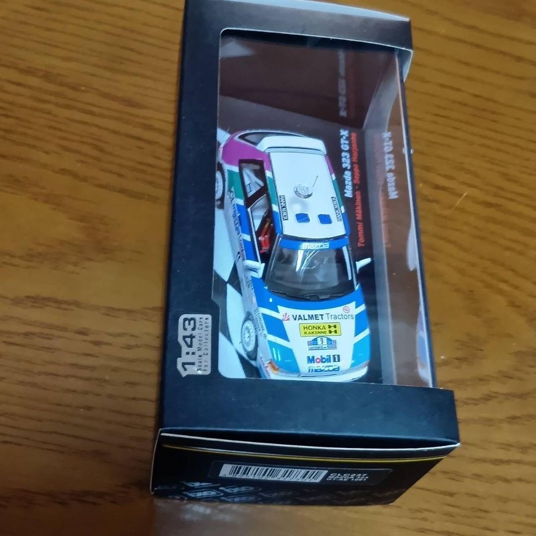 値下げMazda 323 GT-R 1991 RAC Rally 1/43 値下げMazda 323 GT-R 1991 RAC Rally 1/43 MAZDA 323 GTX