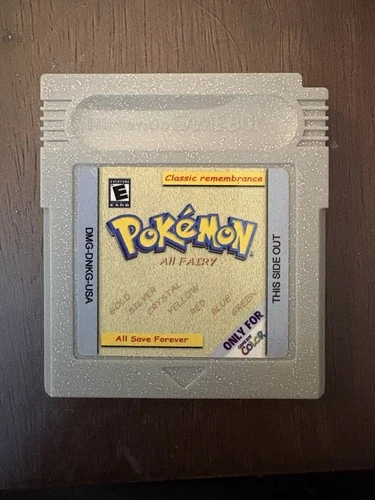 Pokémon All Fairy All Save Forever Nintendo Game Boy Cartridge NTSC-U/C