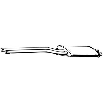 94100 SILENZIATORE POSTERIORE adatto a Alfa Romeo Gtv (MTS). EUR 230,64
