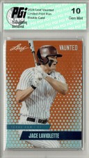 Jace LaViolette 2024 Leaf Vaunted Metal #VM-05 Orange Only 3 Made Rookie Card