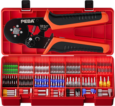 Crimpzange Set Vierkant 0.0810 Mm² Aderendhülsenzange Inkl 21 Größen Aderendhüls