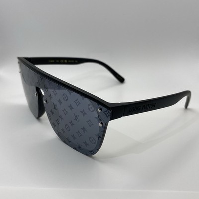 Louis Vuitton サングラスワイメア（Z1485E) LOUIS VUITTON LV Z1485E Waimea Monogram Black Sunglasses *LIGHTLY