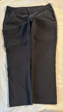 Eddie Bauer Men  s Canvas Stretch Utility Pants 40x30 Workwear