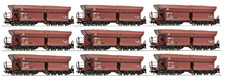 Roco H0 9x VERSCHIEDENE Faals ERZWAGEN mit BELADUNG DB Ep.4 NEU OV zu BR 150 151