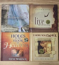 Lot of 4 CD Book Albums - Country Artist Tim McGraw +3 more. *Check Description*