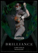 2022 Panini Prizm Draft Picks #BR-LG Luke Gold Brilliance