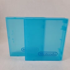 Nintendo NES Original Blue Clamshell Game Case OEM Vintage Toys R Us