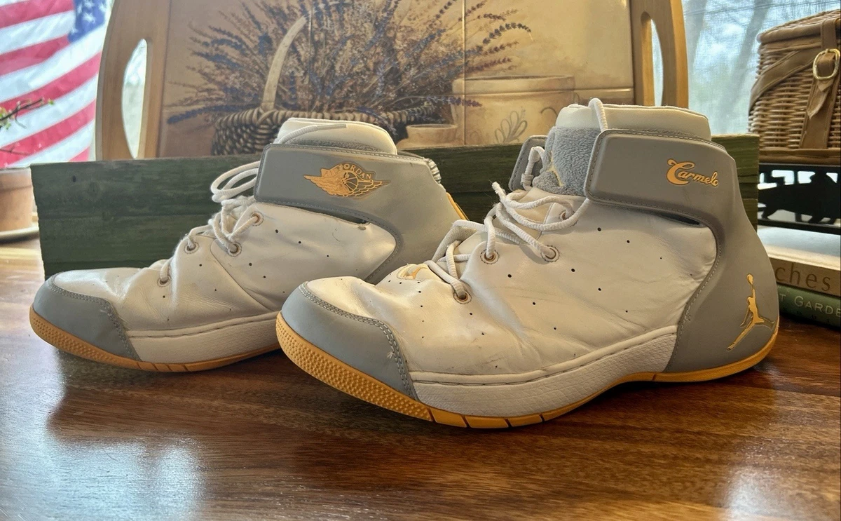 美品✨ 希少サイズ ナイキ ジョーダン メロ 1.5 シルバー×ネオンイエロー Jordan Melo 1.5 Wolf Grey Mango for Sale | Authenticity Guaranteed