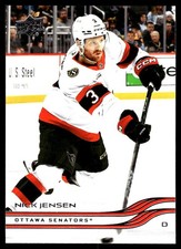 2025-26 Upper Deck #122 Nick Jensen Ottawa Senators Hockey Card