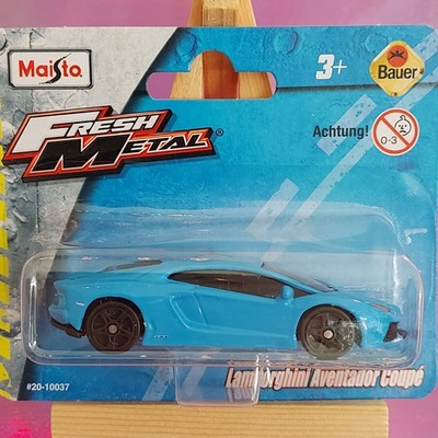 MAISTO LAMBORGHINI AVENTADOR COUPE - NEU OVP - Sammlung 1:64 DieCast Modell Blau