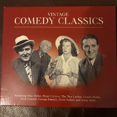 VINTAGE COMEDY CLASSICS - 3 CD BOX SET - MAX MILLER, GRACIE FIELDS & MORE